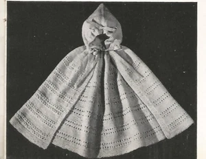 Knitting Crochet Patterns Baby Bunting Cape Booties Stuffed Animals Vintage B46 - Picture 1 of 10