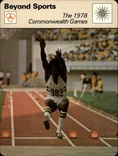 1977-79 Sportscaster Series 77 Multi-Sport Oversize Card #7702 1978 Commonwealth