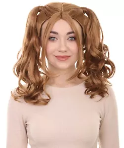 Womens Dolly Pigtail Wigs Collection | Party Event Ready Cosplay Halloween Wigs - Picture 1 of 254