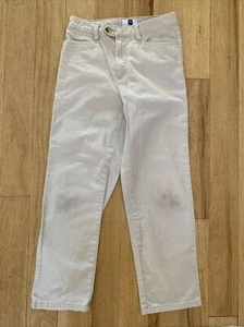 GapKids Ivory Khaki Pant - Size 8 - Picture 1 of 4
