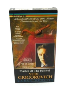 Master of The Bolshoi, Yuri Grigorovich, Ballet, VHS Easy Returns - Picture 1 of 6