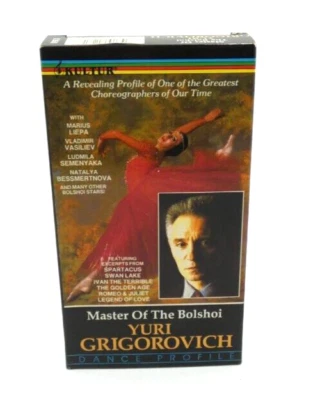 Master of The Bolshoi, Yuri Grigorovich, Ballet, VHS Easy Returns - Image 1 of 4