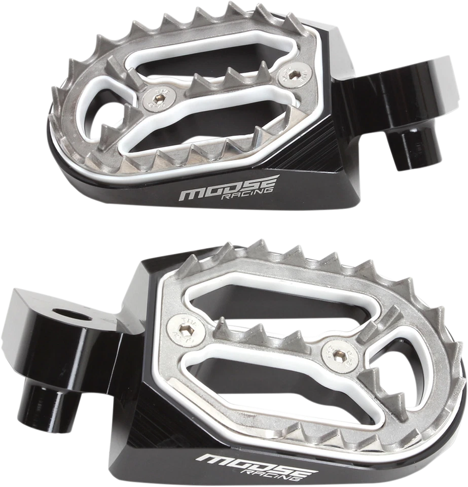 Alce Racing Qualifier Footpegs YAMAHA YZ125 99-19 YZ250 99-20 YZ450F/FX 03-19 - Imagem 1 de 1