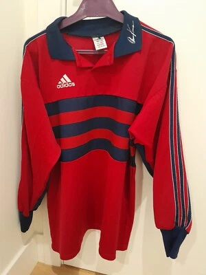 Camiseta de futbol adidas portero Oliver Kahn Bayer Munich Munchen talla M. 1999 - Imagen 1 de 4