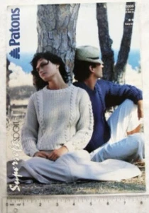 1987 Patons 3339 sweater, supersoft sport - Picture 1 of 1