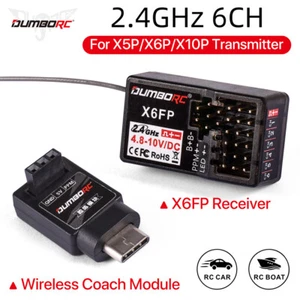 DUMBORC X6FP RC Receiver Wireless Coach Module for X5P/X6PM/X6P RC Transmitter - Picture 1 of 26