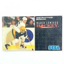 Notice de jeu Sega Megadrive Mario Lemieux Hockey NHL