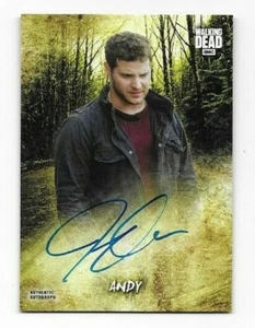 Tarjeta autógrafa de Walking Dead Road to Alexandria Jeremy Palko AC-JP - Imagen 1 de 1