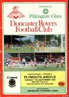 Doncaster Rovers V Plymouth Argyle 17/09/85 Division 3