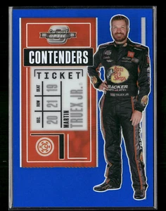 Martin Truex Jr 2021 Chronicles Contenders Optic Blue 87/199 #11 - Picture 1 of 2