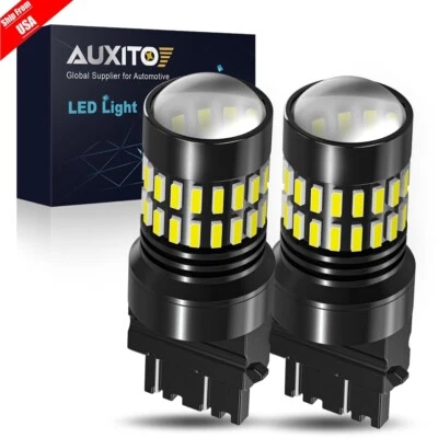 Lâmpadas de LED de backup AUXITO 2/3/4/5x 3157 6500K brancas extremamente brilhantes - Imagem 1 de 4