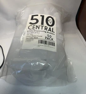 510 Central LDPE Dispensing Bottles 60mL 2 Oz. (Pack of 50) - Picture 1 of 4