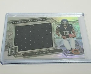KEVIN WHITE Bears 2016 Panini Spectra NFL INMENSOS MATERIALES Tarjeta #18 Ser# 31/199 - Imagen 1 de 7