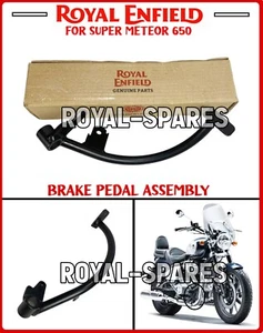 Royal Enfield "BRAKE PEDAL ASSEMBLY" For Super Meteor 650 - Express Shipping - Picture 1 of 19