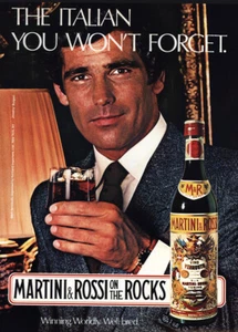 1980 Martini & Rossi: Italian You Won't Forget Vintage Print Ad - Bild 1 von 1