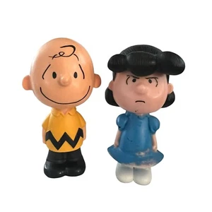 2015 The Peanuts Movie MCDONALDS Happy Meal Lucy & Charlie Brown (No funciona) - Imagen 1 de 6