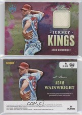 2021 Panini Diamond Kings Jersey Holo Platinum Blue /25 Adam Wainwright #JK-AW