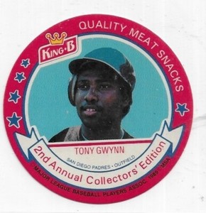 Tony Gwynn (HOF)  King B Disk 1989  (3310)
