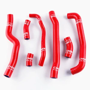 Red Silicone Coolant Radiator Hose Kit for Honda VTR 1000 F Firestorm 1997-2006 - Picture 1 of 11
