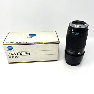 Minolta Maxxum AF 70-210mm f/4 lens w/ original box