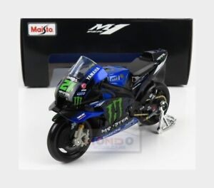 Maisto 1:18 Monster Energy Yamaha Franco Morbidelli #21 Toy Model Moto Gp YZR M1