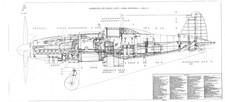 AERONAUTICA MACCHI C205 STAMPA DELLE SEZIONI
