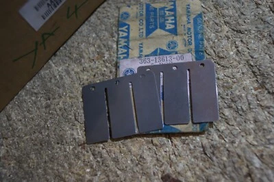 YAMAHA DT250 DT360 DT400 IT400 YZ400 YZ250 SC500 REED VALVE PETALS 363-13613-00 - Image 1 of 2