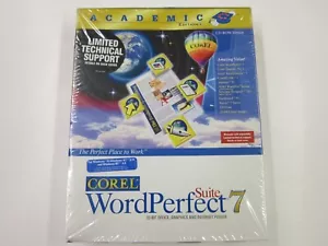 Corel WordPerfect Suite 7 Academic Edition For Windows 95 NT 3.51 NT 4.0 - Picture 1 of 9