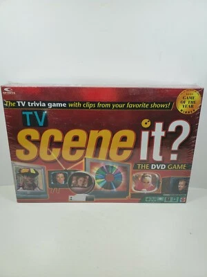 TV Scene it? TV trivia game !  DVD Family/Friends board game New - Image 1 of 4