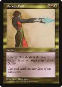 Energy Bolt X (4) Mirage MTG Excellent/Near Mint - R263 - 4RCards - Picture 1 of 1