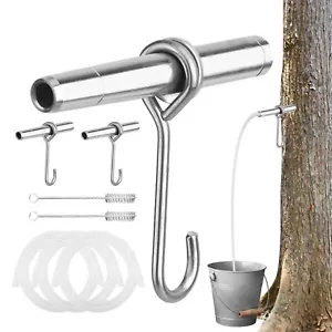 More details for maple syrup tapping kit stainless steel maple tree taps spiles for making maple