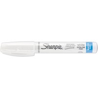 "Sharpie Extra Fine Point Poster Paint Marker-White, Set Of 12"