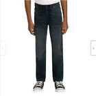 LEVI's 511 Boys' Slim Fit Jeans, Blue Dark Wash, 5 REG Youth Black Label NWT 