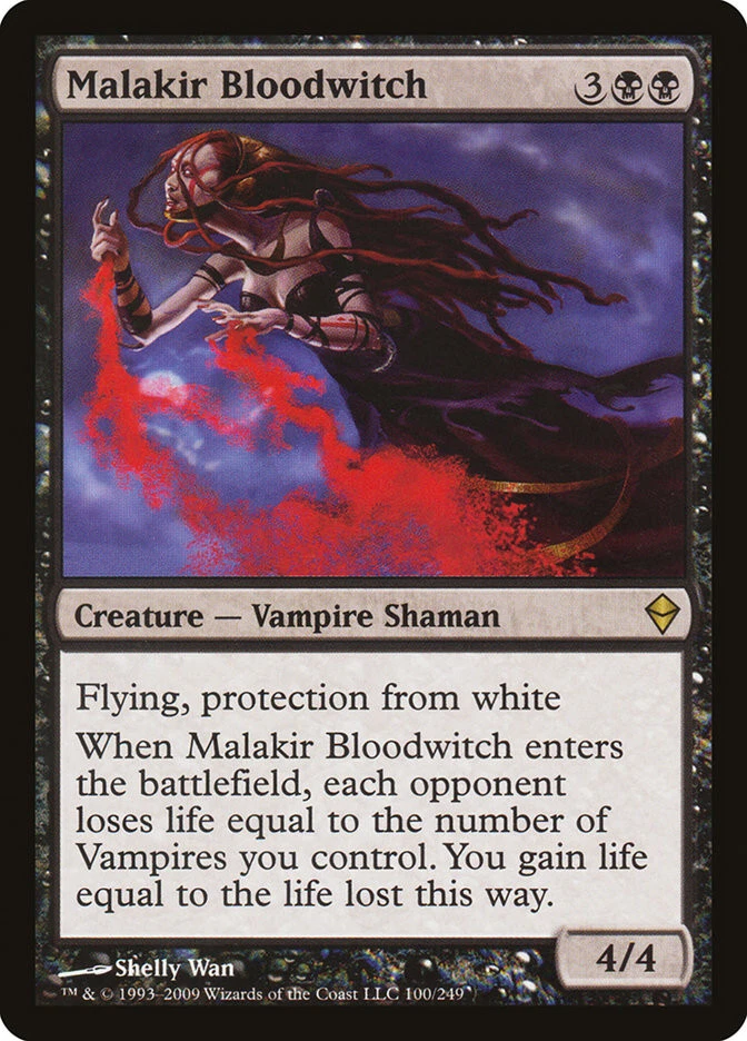 MTG Malakir Bloodwitch  - Zendikar #100 - Image 1 of 1