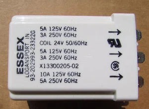 ESSEX 93 202993 23322G 125-250V 24V Spule 3-10 Amp Relais X13300205 02 *PRO EA* - Bild 1 von 4