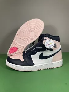 Nike Air Jordan 1 Retro High Damen Größe 8 US Pink Barbie Atmosphäre Bubblegum - Bild 1 von 10
