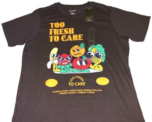 Fresh Fruits Too Fresh To Care Cool Vibes T-Shirt New! NWT LARGE - Picture 1 of 1