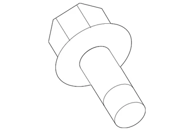 Genuine Toyota Window Regulator Mount Bolt 90119-A0182 - Image 1 of 2