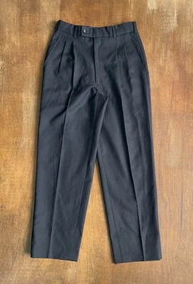 Pantalones Clásicos de Lana COMME des GARCONS HOMME Vintage Años 90 Hechos en Japón Foto 1 de 4