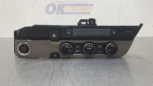 18 2018 TOYOTA TACOMA AUTOMATIC DUAL ZONE TEMPERATURE HVAC CLIMATE CONTROL PANEL - Picture 1 of 12