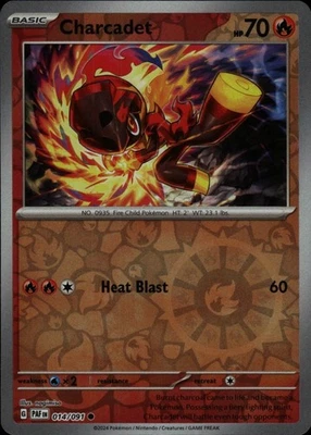 Charcadet - 040/198 Reverse Holo Common SV01: Scarlet & Violet Base Set 040/198 - Image 1 of 2