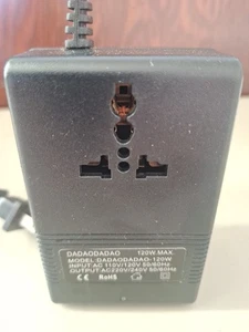120Watt, Convertitore di Tensione da 110v a 220v, Convertitore di Tensione da 110 a 220, Trans... - Foto 1 di 2