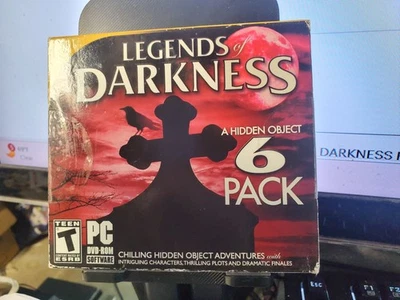 LEGENDS OF DARKNESS Hidden Object Game 6 Pack (PC, 2013) Computer Game - Image 1 of 2