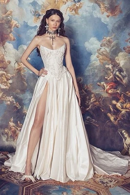 Kim Kassas Couture Isabel Wedding Dress - Image 1 of 4
