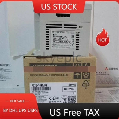 1Шт Mitsubishi FX3U-16MT/DS FX3U16MTDS PLC модуль новый ускоренная доставка - Изображение 1 из 2