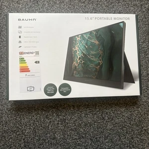 (SF) Bauhn 15.6" Portable Monitor, Black, Brand New - Picture 1 of 4
