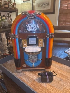 Crosley DR PEPPER iJuke-box Apple iPod Music Player Color Lights CR17/C-DETAILS! - Picture 1 of 18