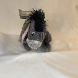 Disney Parks Eeyore Bean Bag Plush 9"-Winnie the Pooh- Gray Donkey- NWT - Picture 1 of 6