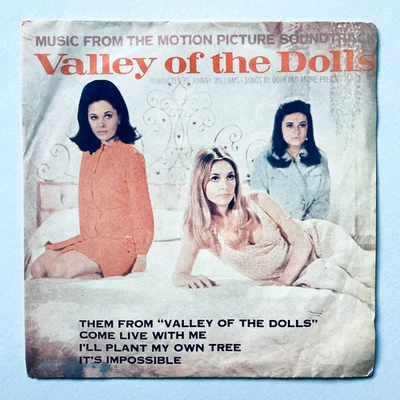 VALLEY OF THE DOLLS 7" EP - RARE THAI PRESSING - THAILAND SHARON TATE PATTY DUKE - Image 1 of 4