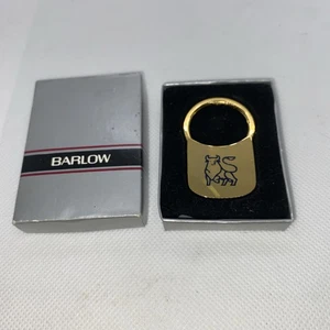 Portachiavi vintage Barlow Merrill Lynch Bull logo con scatola - Foto 1 di 9